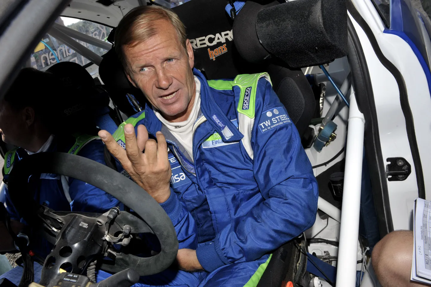 Juha Kankkunen sõitis 2010. aastal Soome rallil Fordiga.