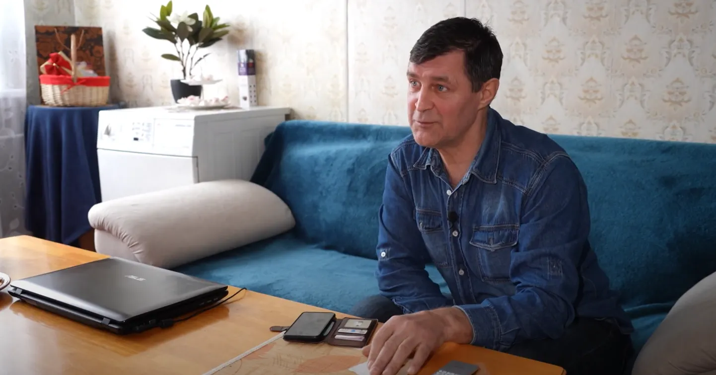 Telefonikelmuse ohver Vitali Kolesnikov.
