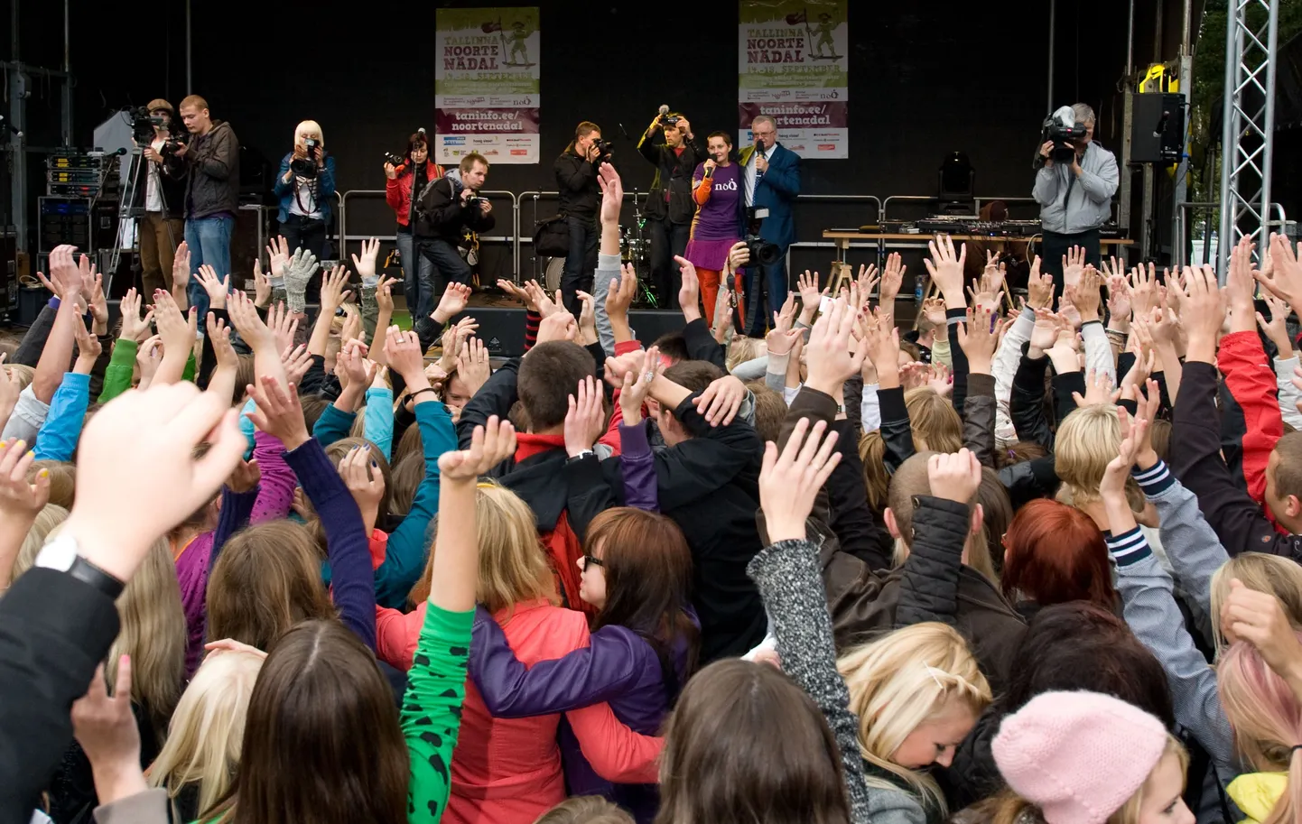Tallinna noorteöö üritus 2009. aastal.