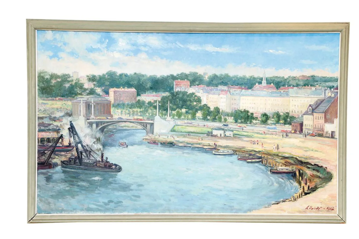 Aleksander Vardi 
«Tartu vaade» 
(1957)