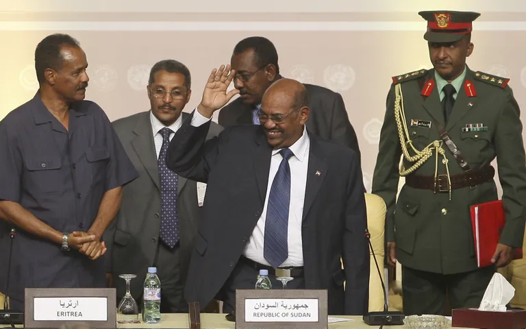 Eritrea loomisest saadik on valitsenud president Isaias Afewerki (vasakul).                            Foto: Scanpix