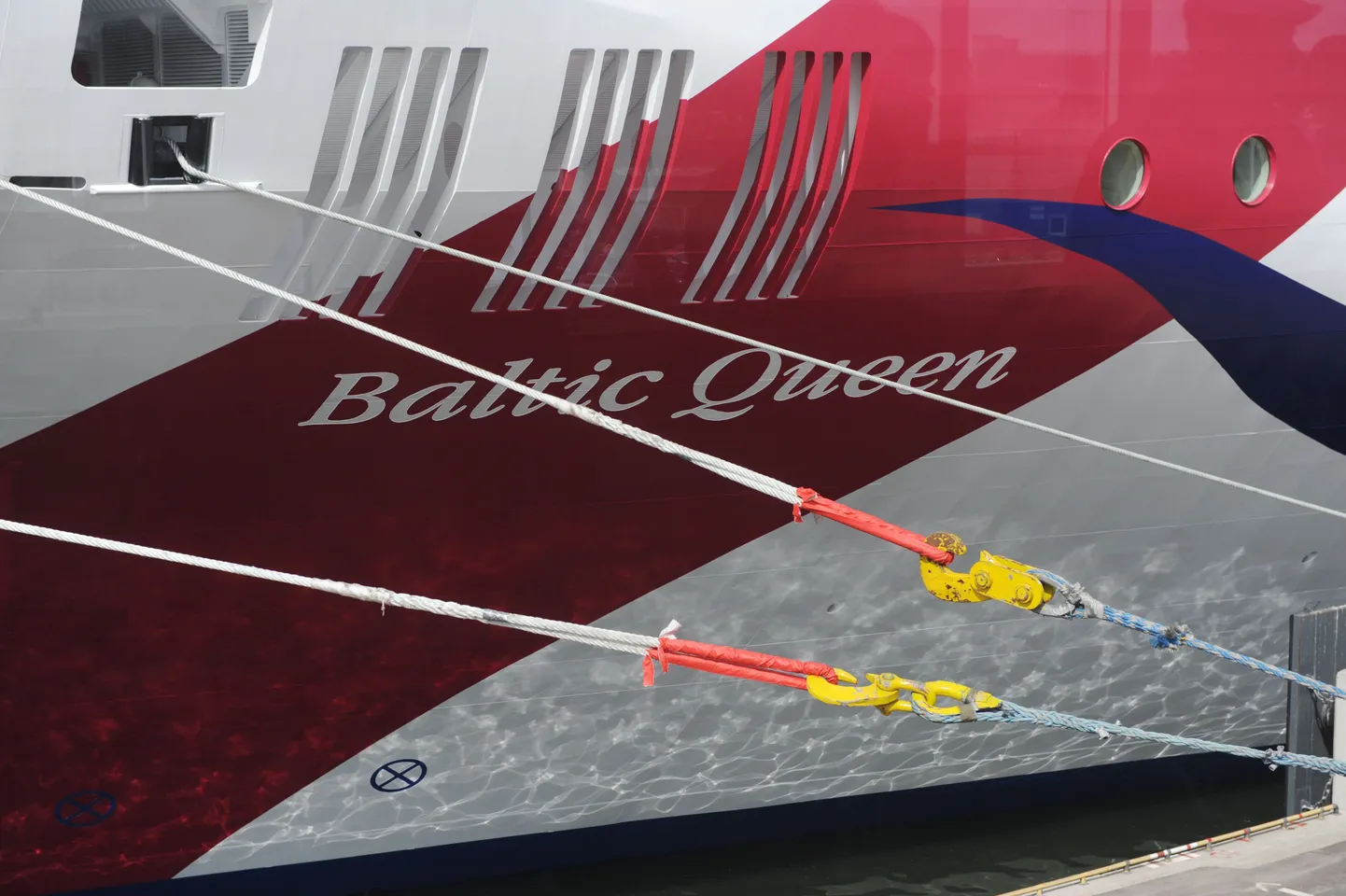 Tallinki uus kruiisilaev Baltic Queen.