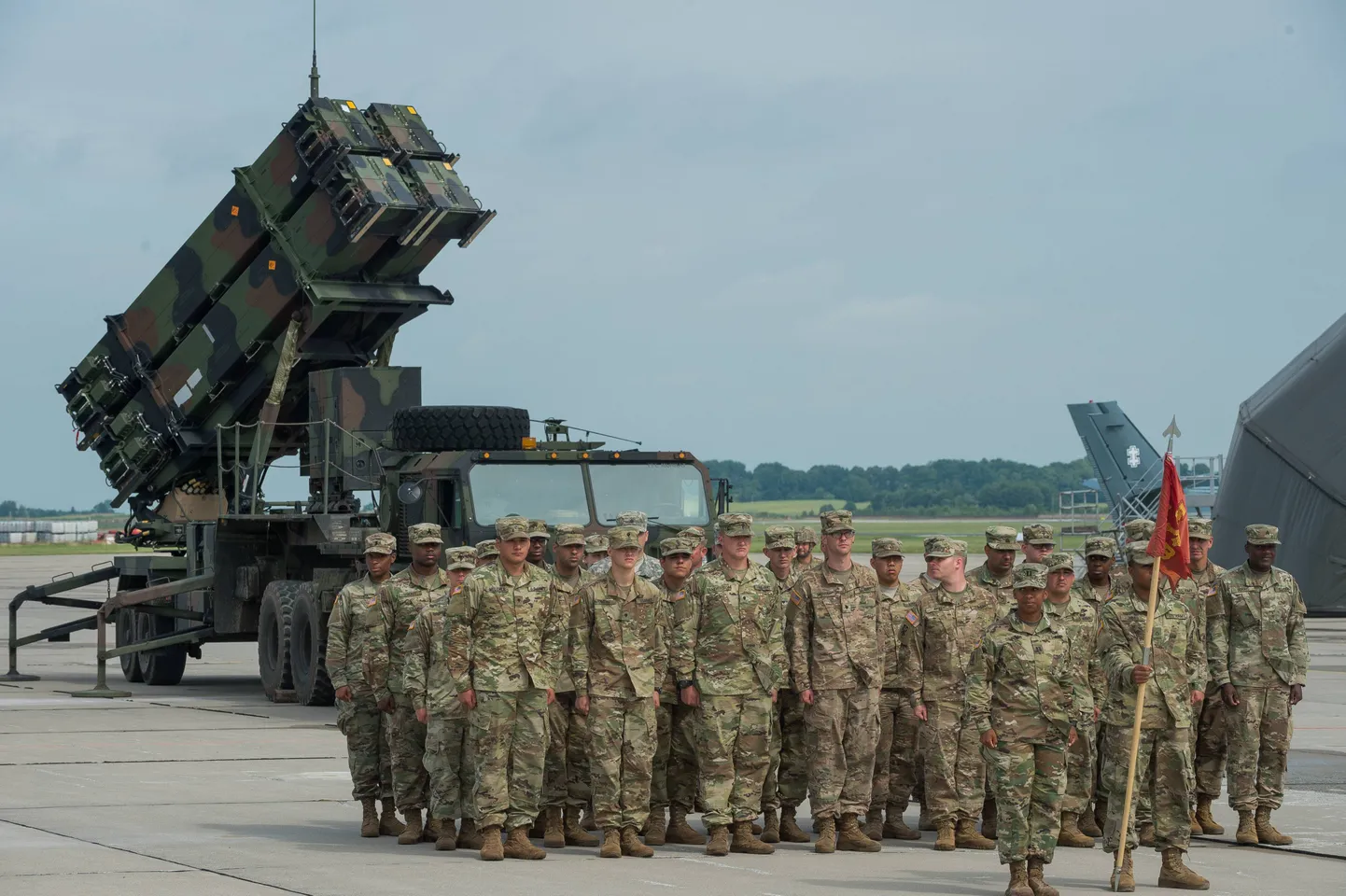 Raketitõrjesüsteem Patriot Leedus.
