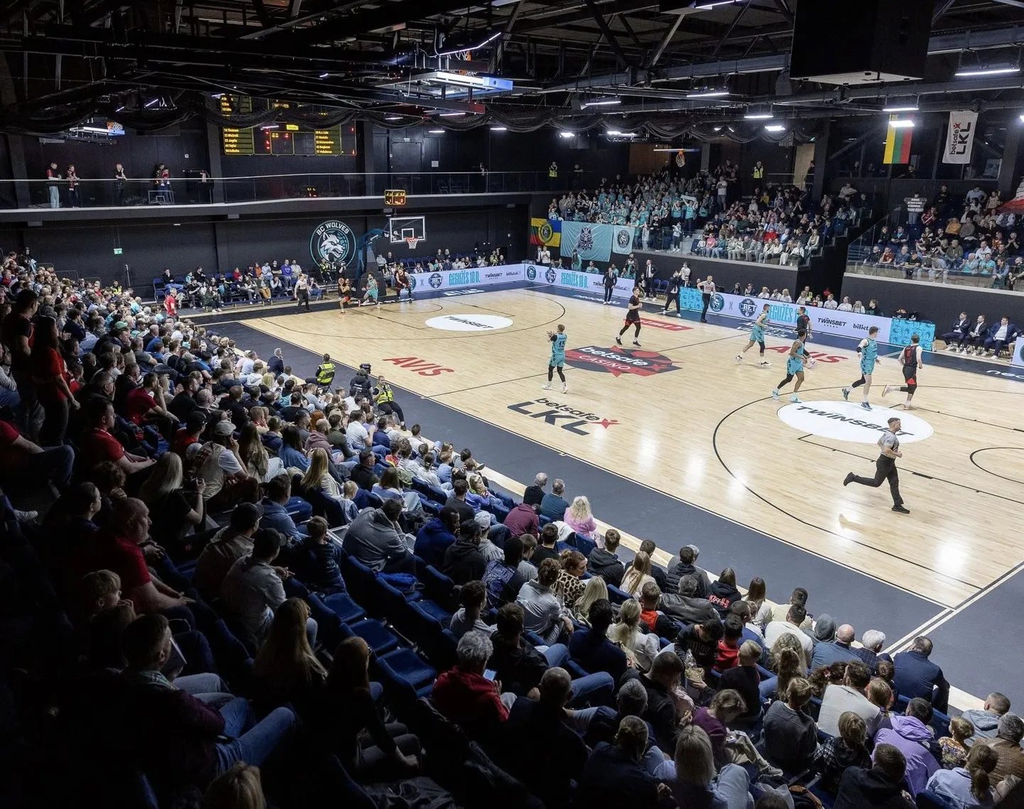 Basketbola spēle Lietuvā (ilustratīvs attēls)