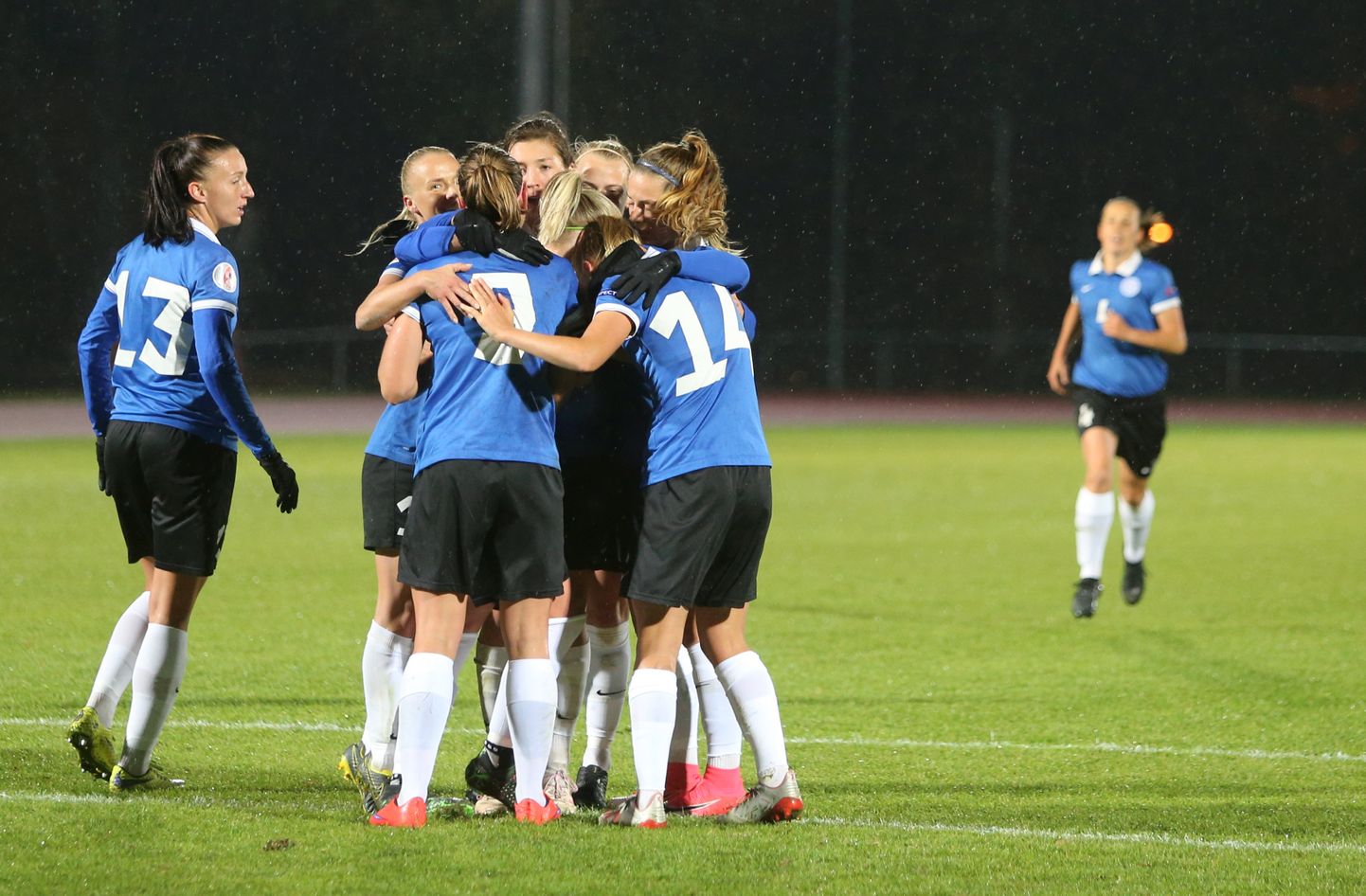 Женская сборная Эстонии по футболу, архив.