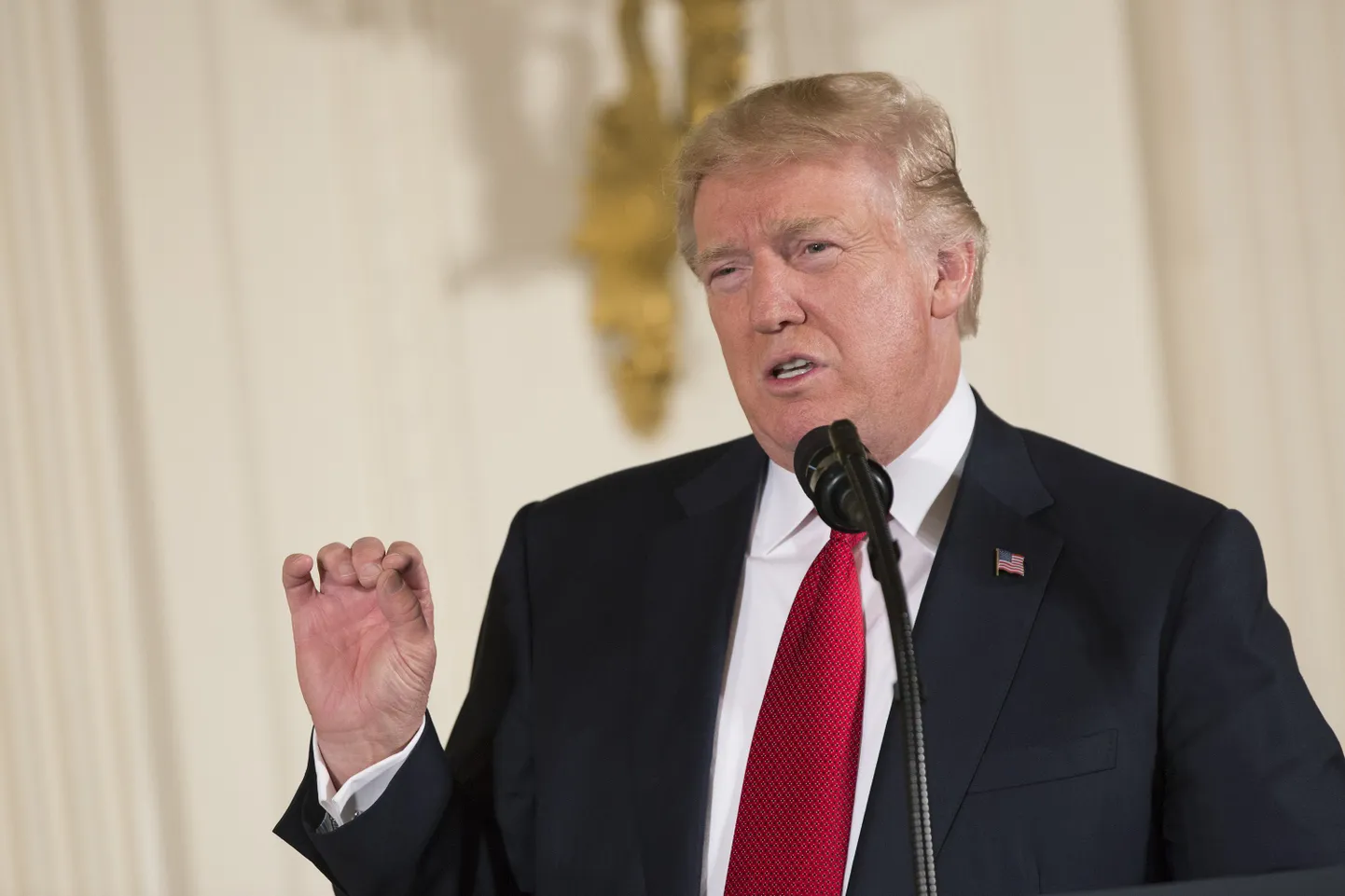 USA president Donald Trump.