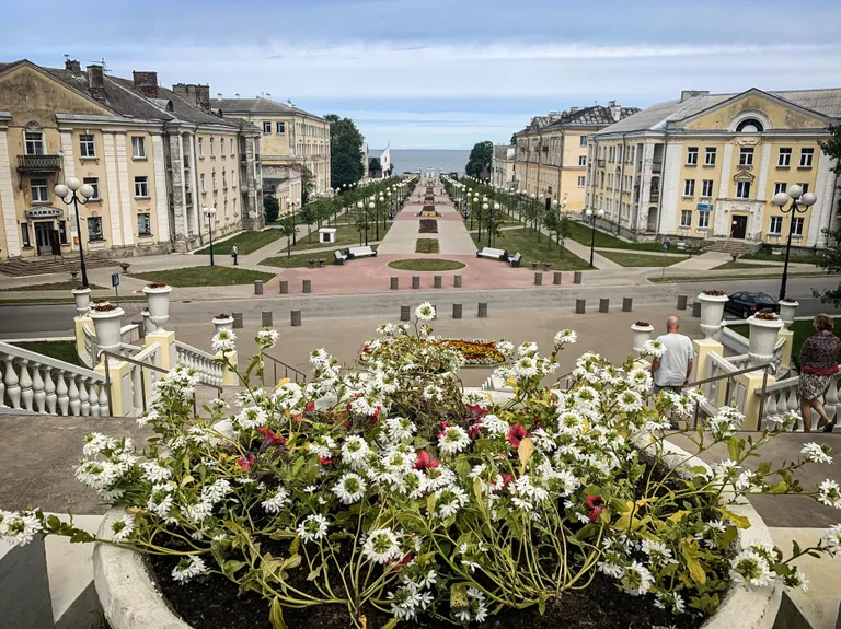 Sillamäe promenaad.