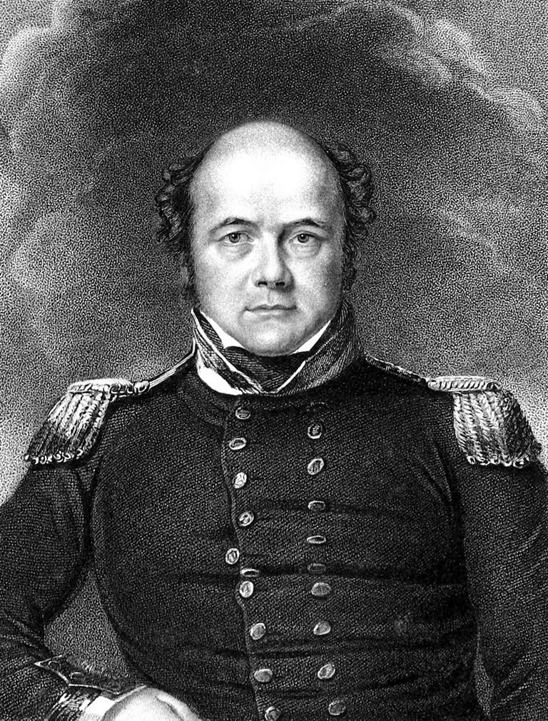Briti mereväelane ja polaaruurija John Franklin (1786 - 1847)