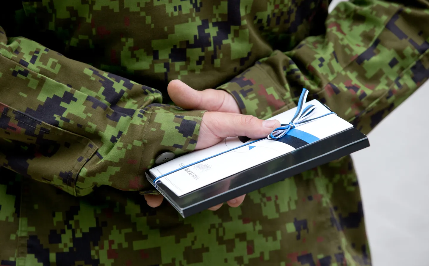 Afganistanil osalenud Eesti sõdurite tänamine.