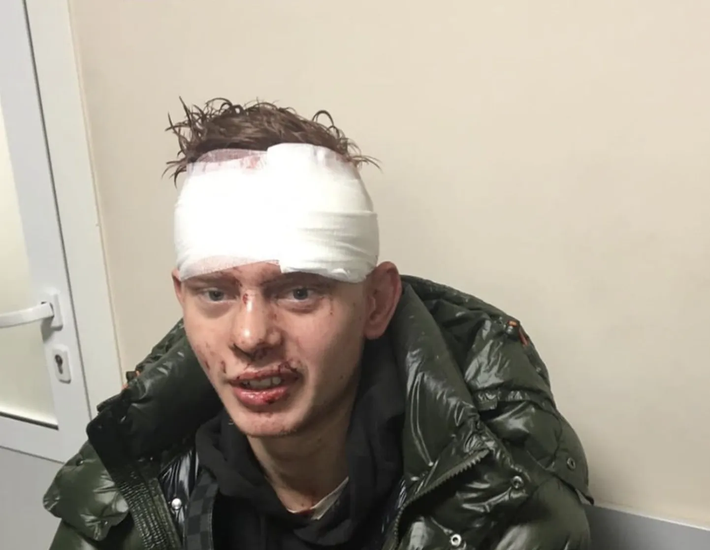 Украинский боксер Денис Коренев.