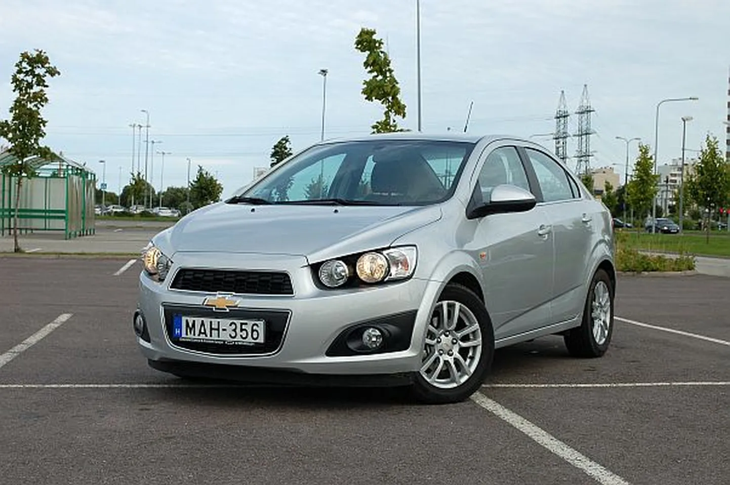 Chevrolet Aveo sedaan.
