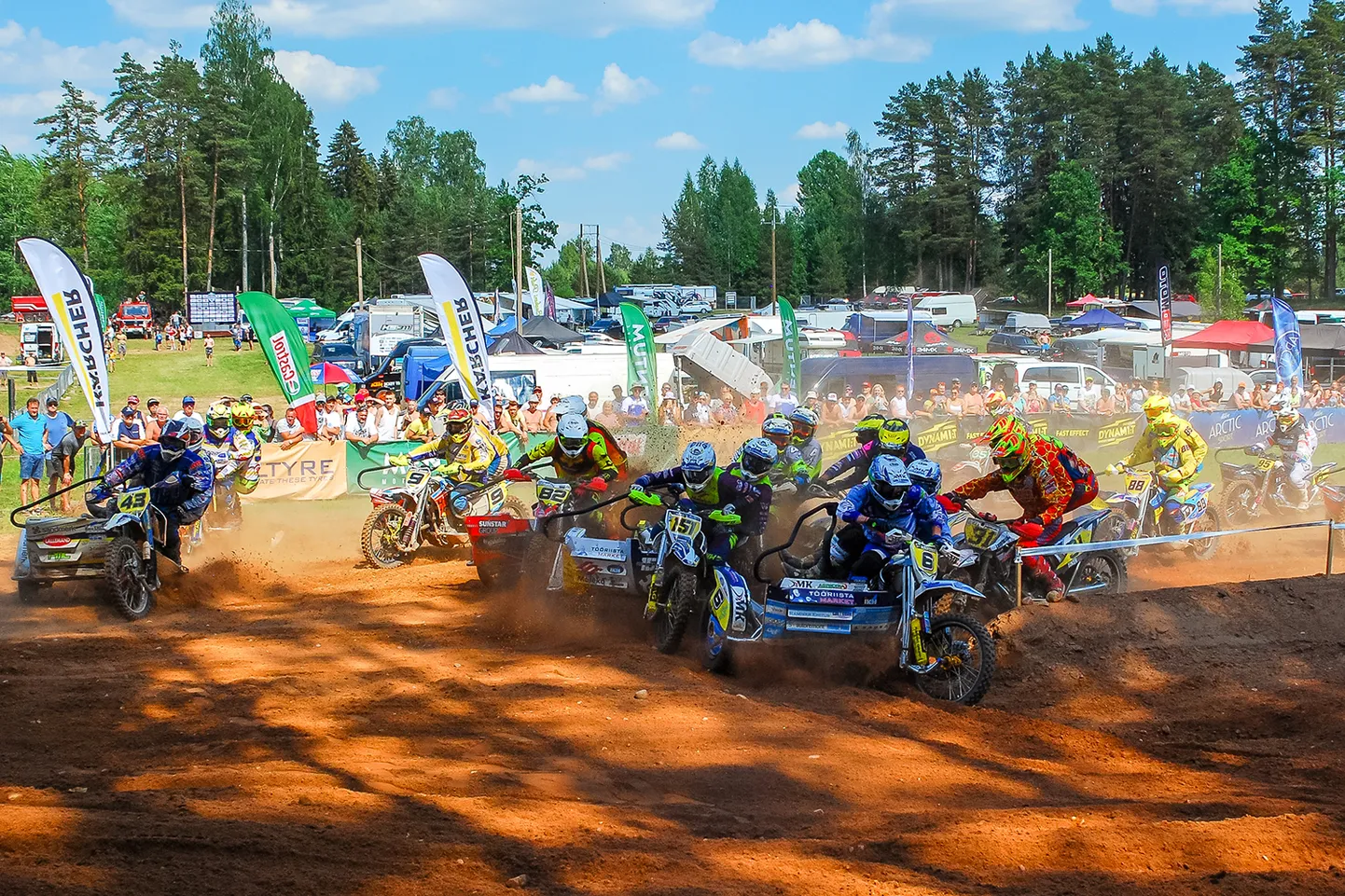 Motokrossi Eesti meistrivõistlused.