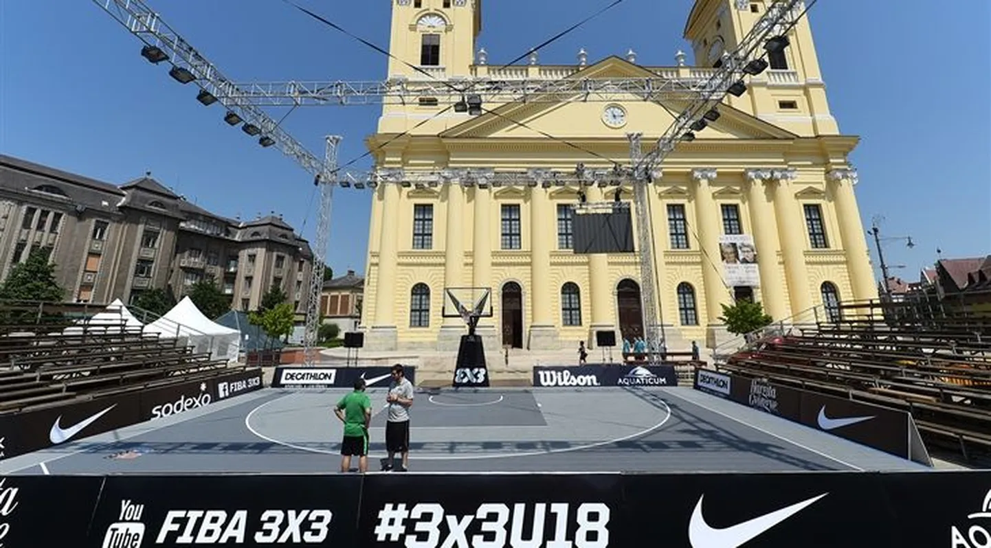Debrecen võõrustab 3x3 korvpalli U18 MMi.