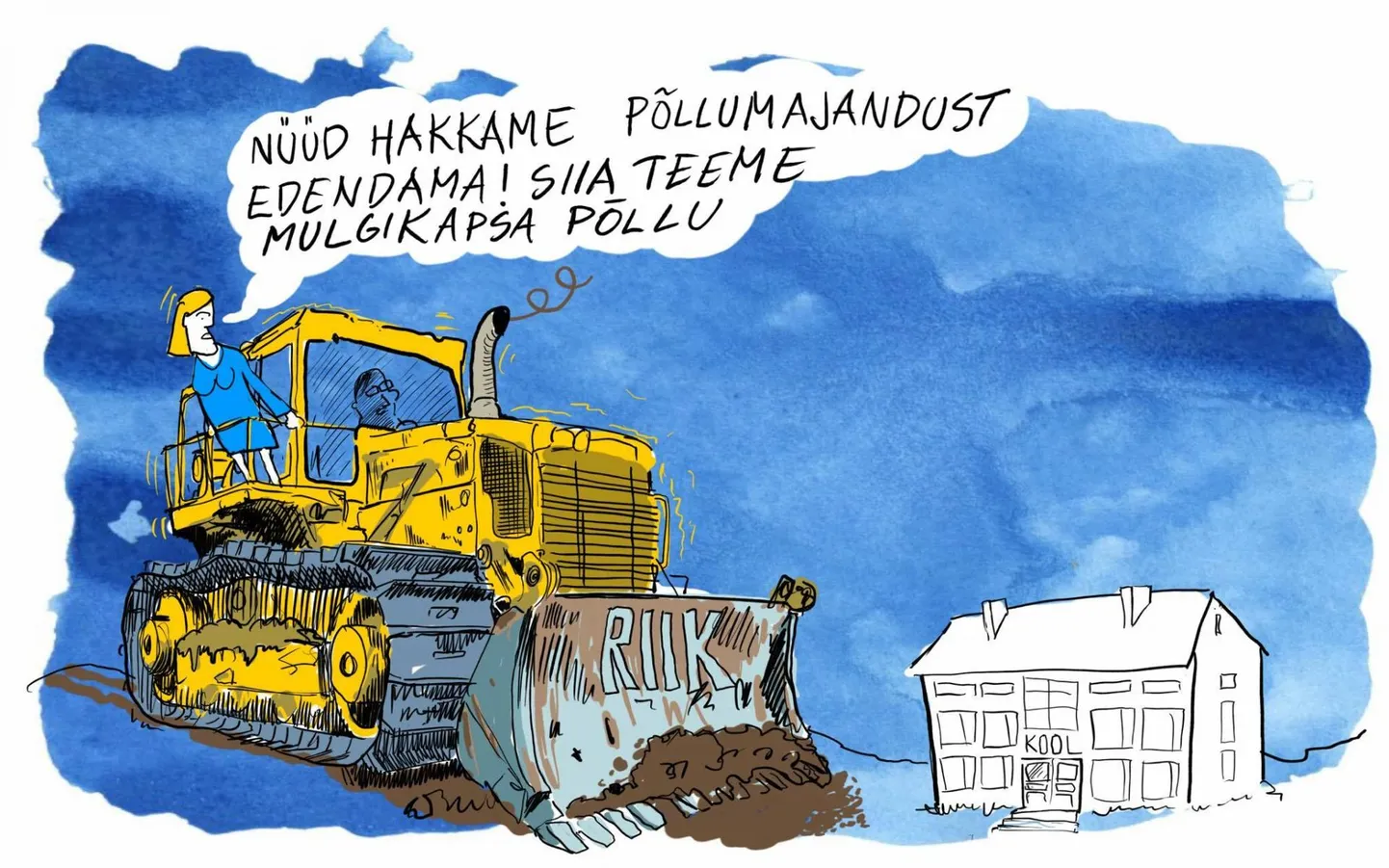 Riik peab plaani alla 100 õpilasega gümnaasiumid sulgeda.