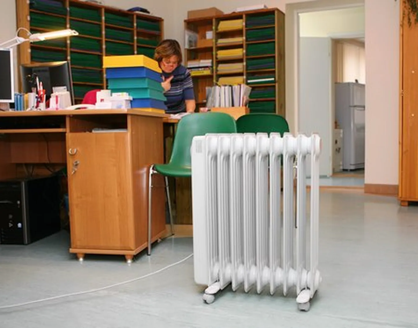 Elektriradiaator.