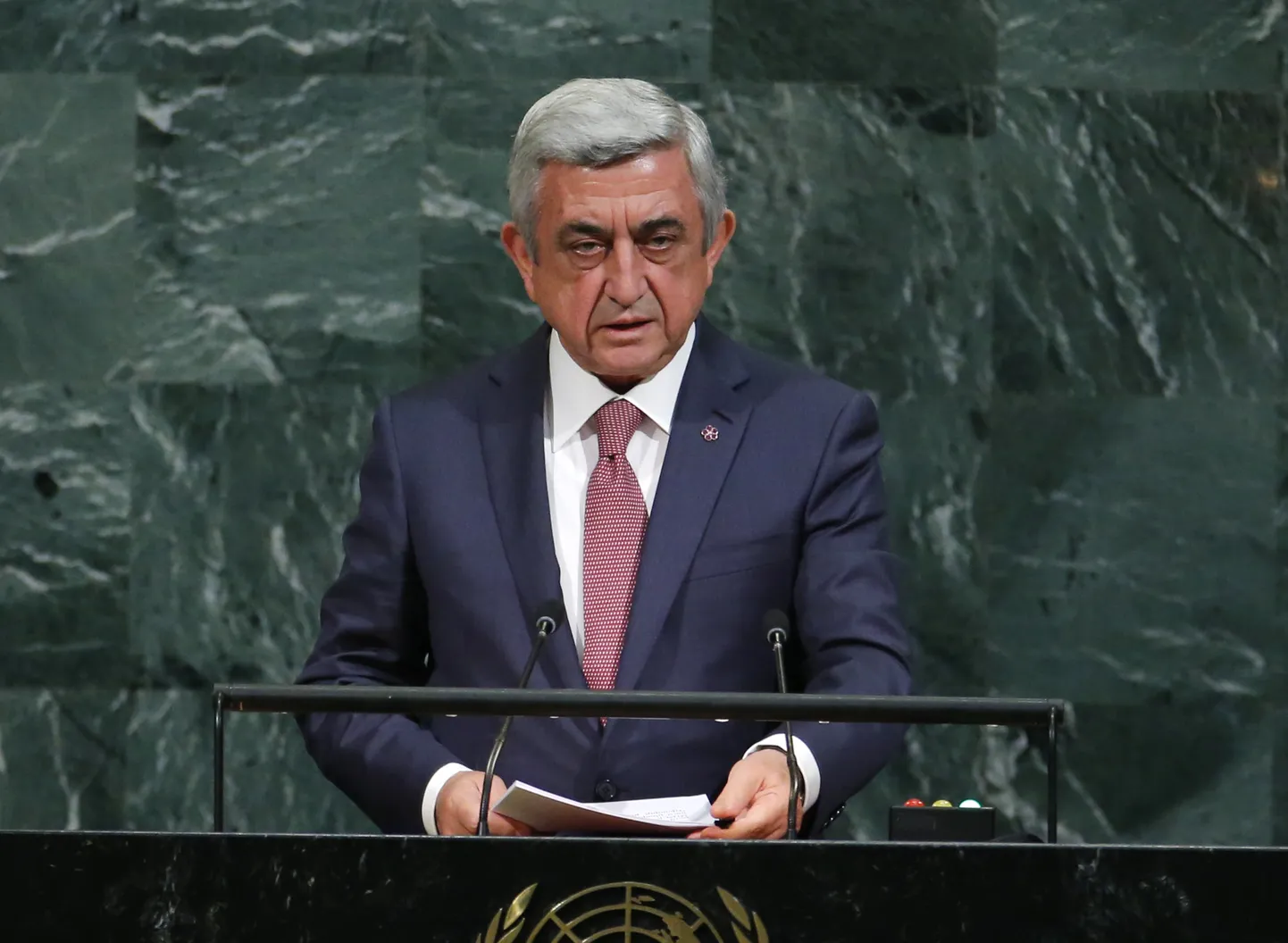 Armeenia peaministriks sai ekspresident Serž Sargsjan.