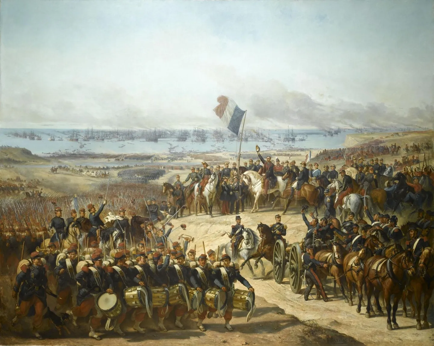 Briti ja Prantsuse vägede maabumine Krimmis 1854. aasta septembris