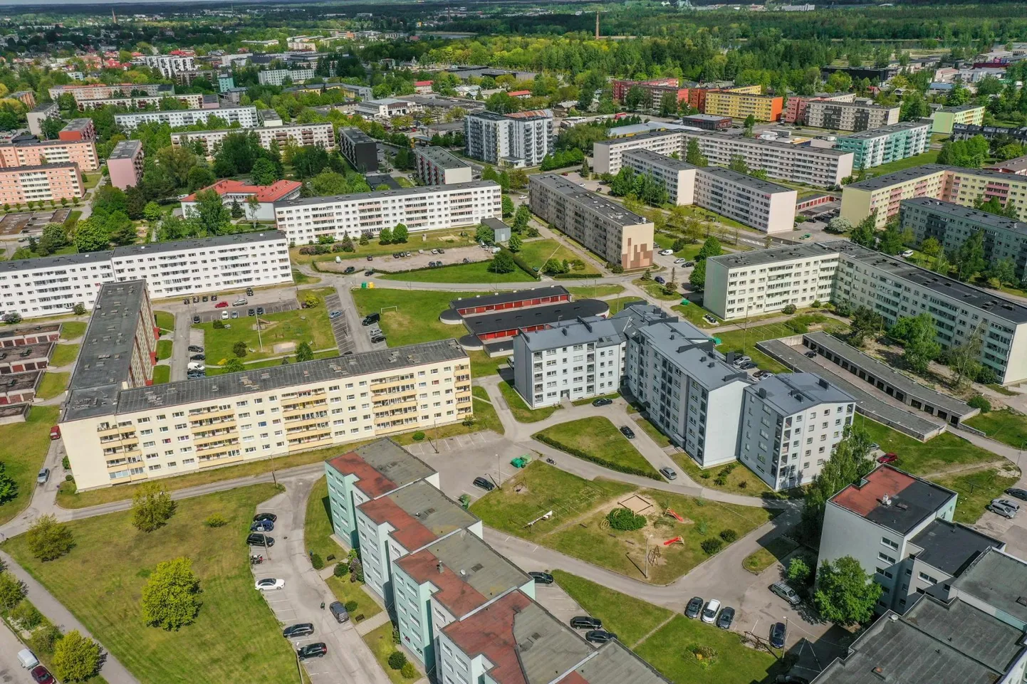 Kortermajad.