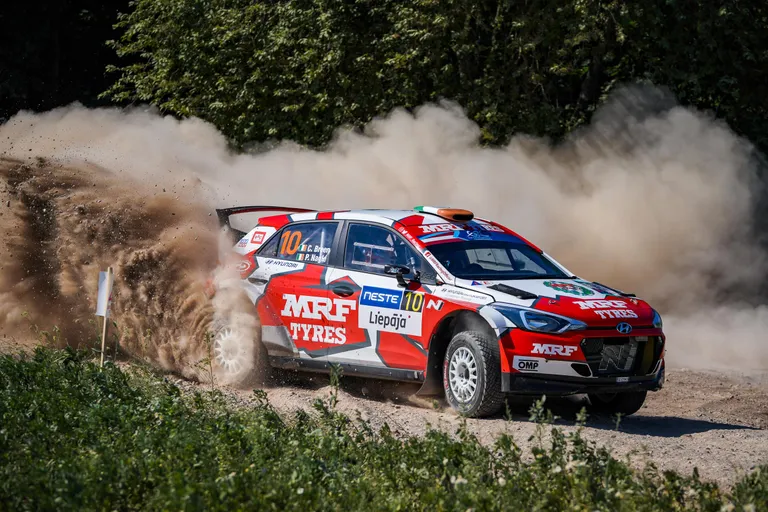 Rally Liepāja pirmā diena