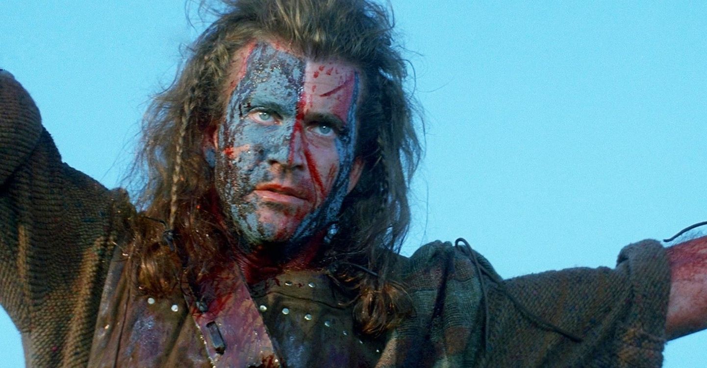 Mel Gibson William Wallace'ina 1995. aasta hittfilmis «Kartmatu»