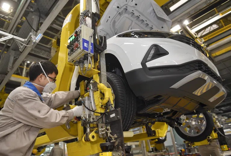FAW-Volkswageni tehas Chengdus.