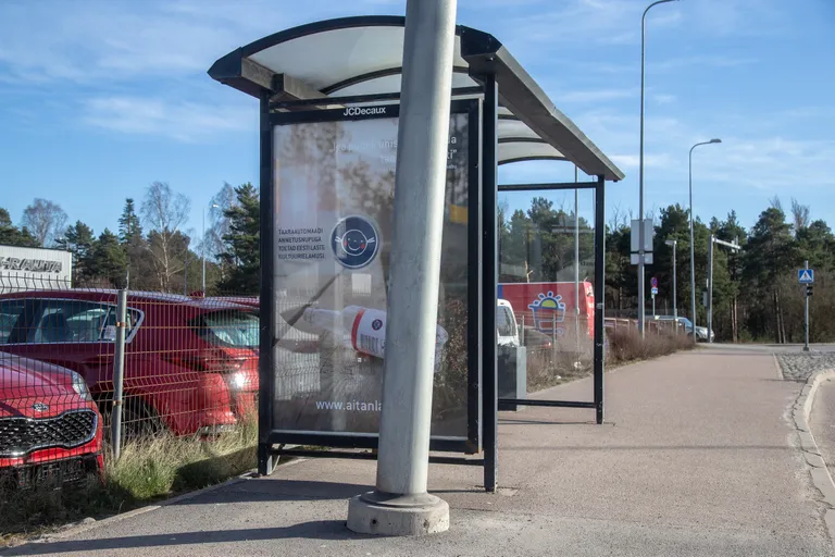 Liiklusmärk Rahumäe teel, 24.03.2020