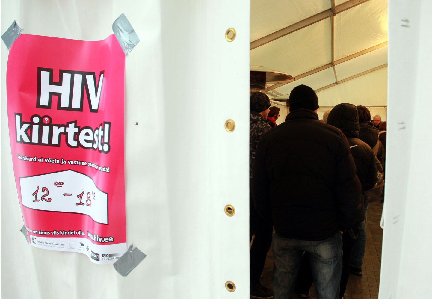 Möödunud nädalal korraldatud HIV-testimisnädalal osalenud 680 inimesest kahel avastati HI-viirus, üks neist on Pärnust. Foto on illustreeriv.