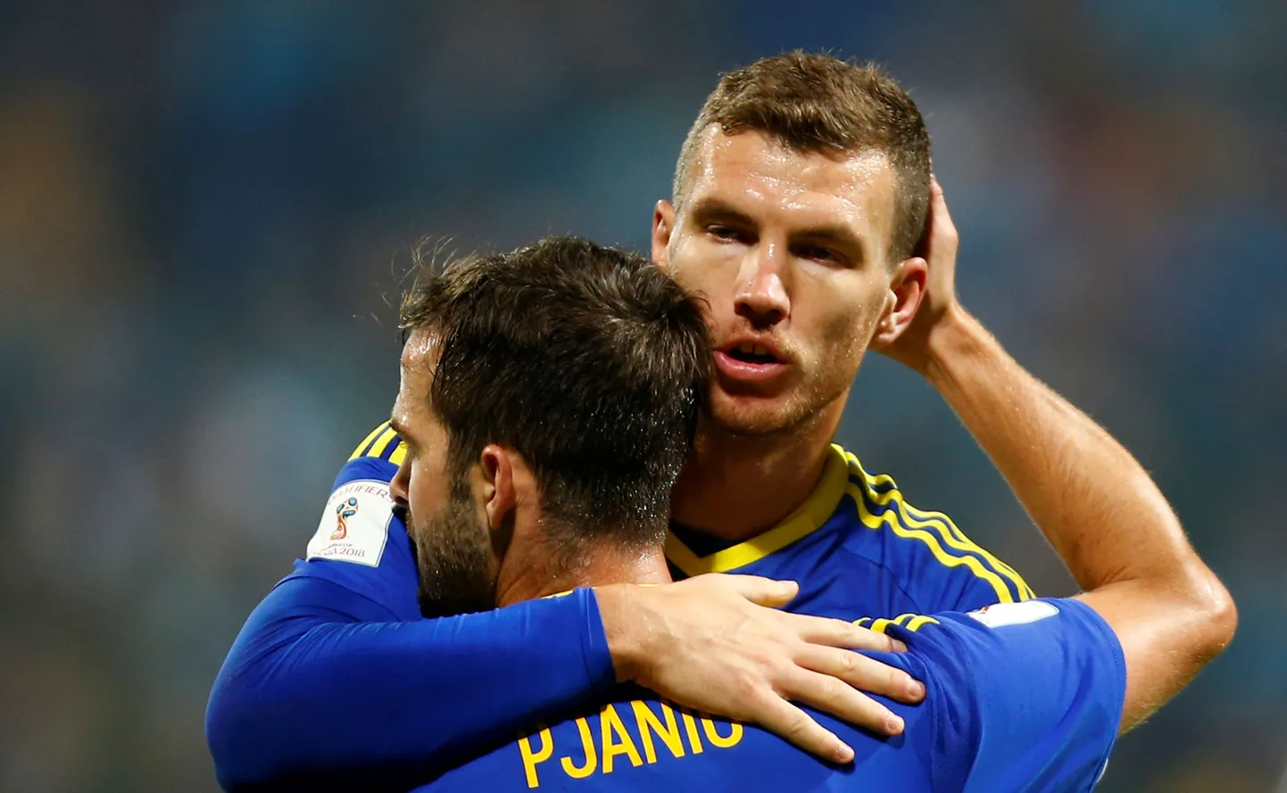 Edin Džeko ja Miralem Pjanic on Bosnia ja Hertsegoviina koondise säravaimad tähed.