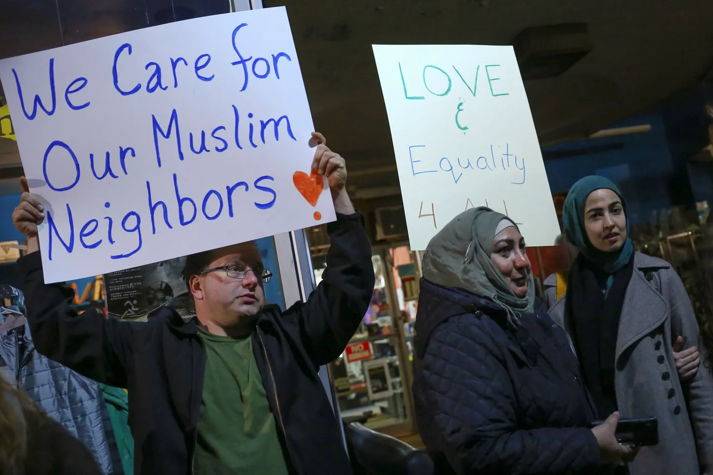 Donald Trumpi vastane protest
