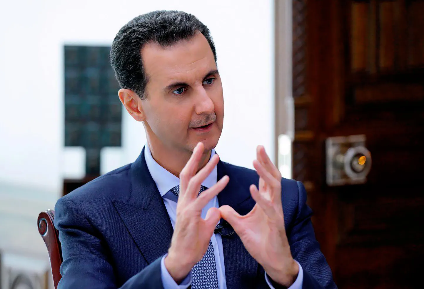 Tagandatud Süüria president Bashar al-Assad.