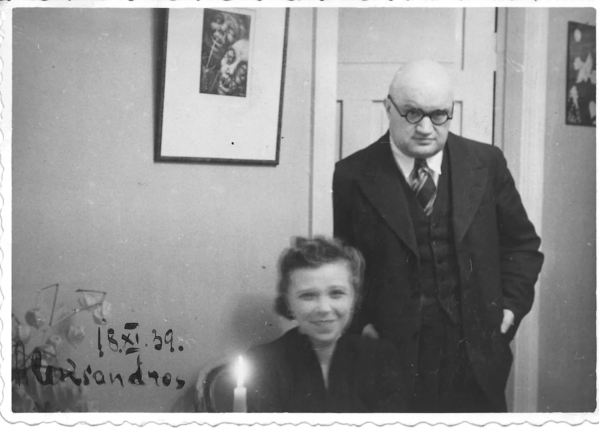 Aleksandrs Čaks un Anita Bērziņa