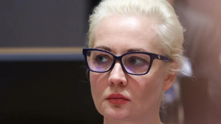 Юлия Навальная, Брюссель, Бельгия, 19 февраля 2024 года