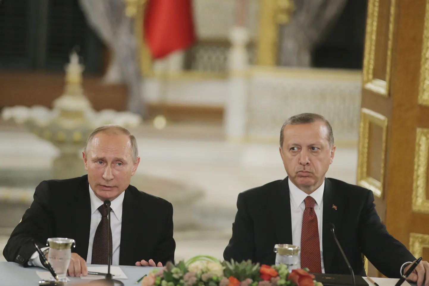 Vene president Vladimir Putin ja Türgi riigipea Recep Tayyip Erdoğan Istanbulis.