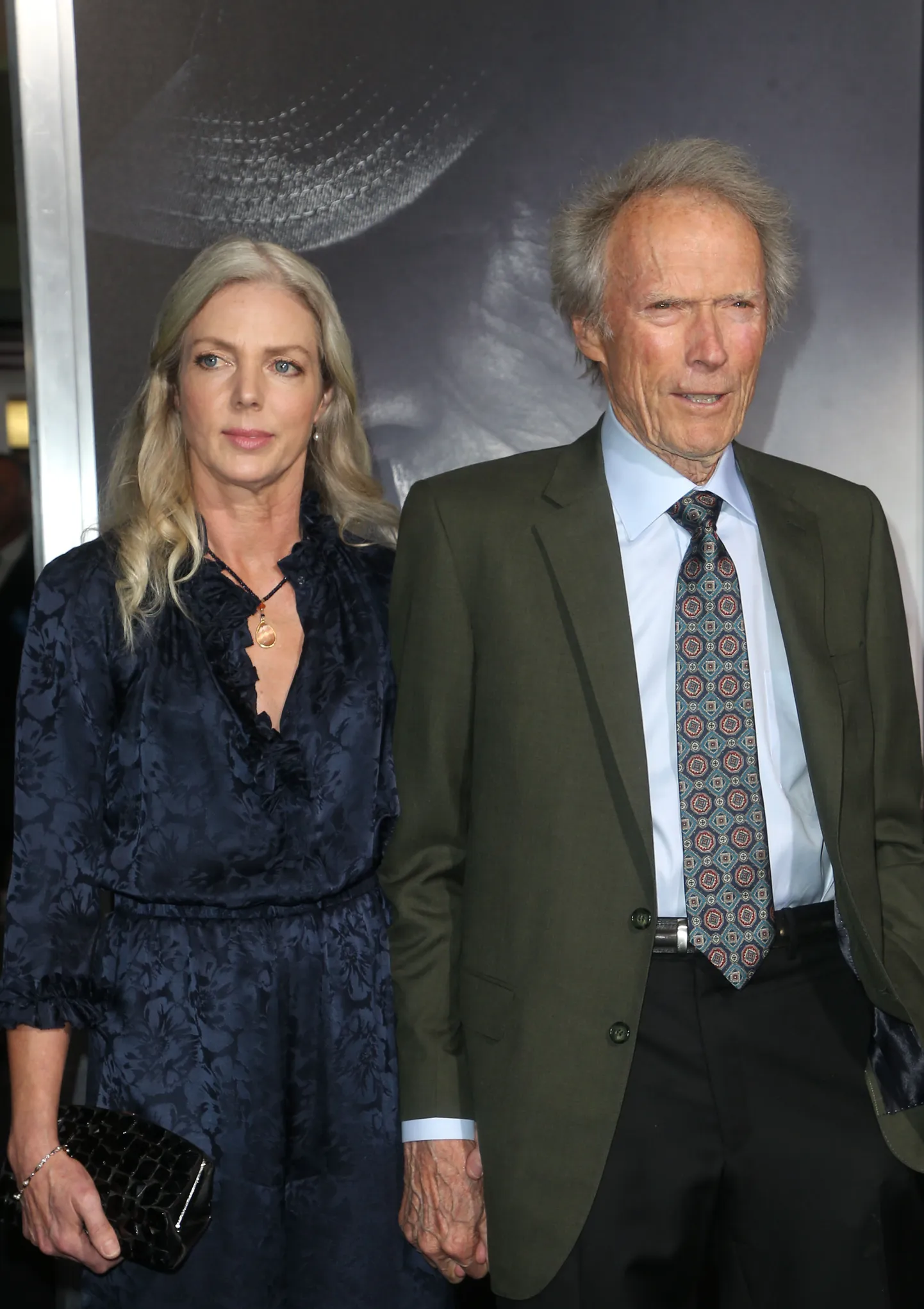 Christina Sandera ja Clint Eastwood filmi «Muul» esilinastusel 2018. aasta 10. detsembril.