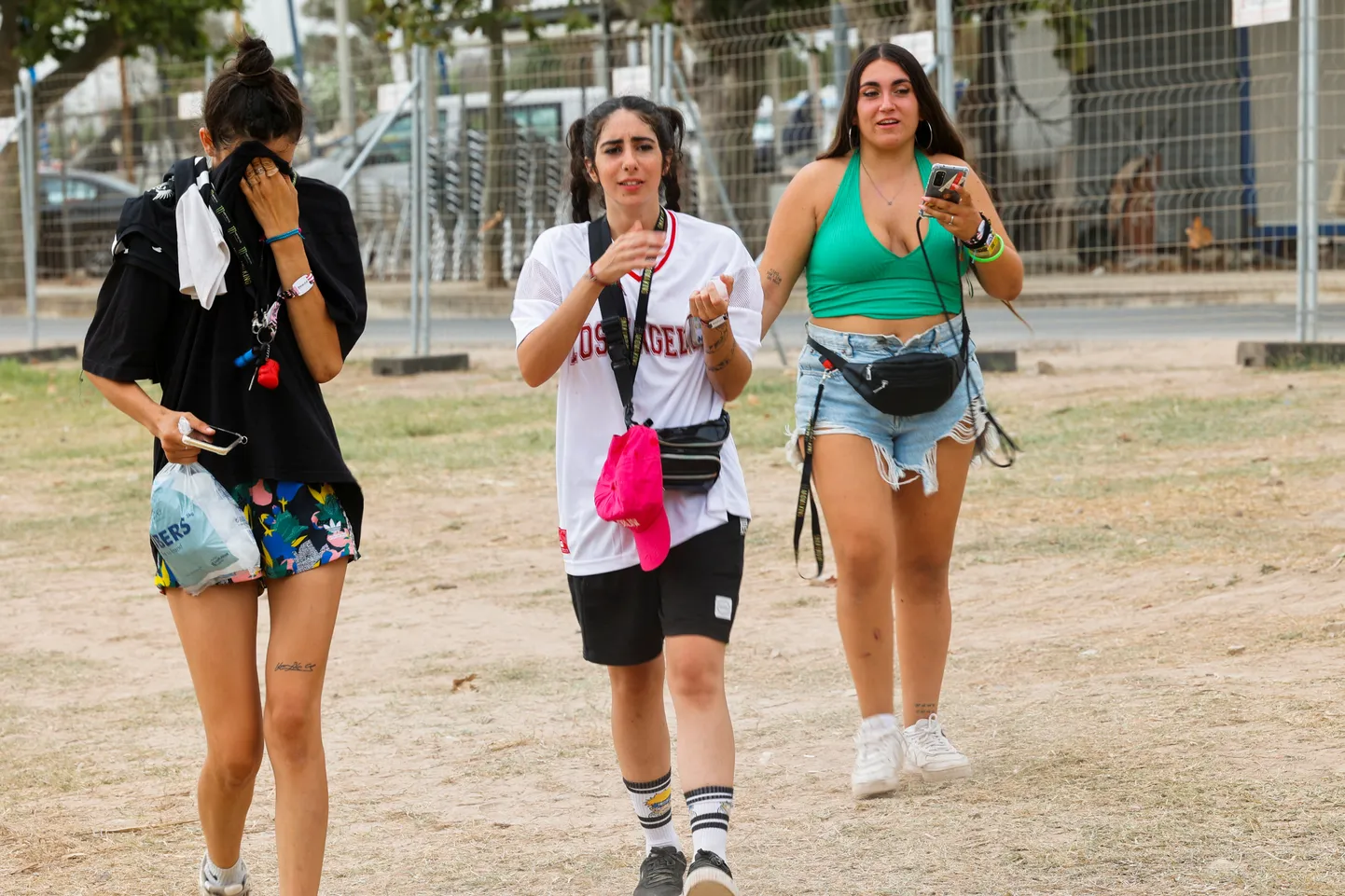 Medusa muusikafestivali külastajad.