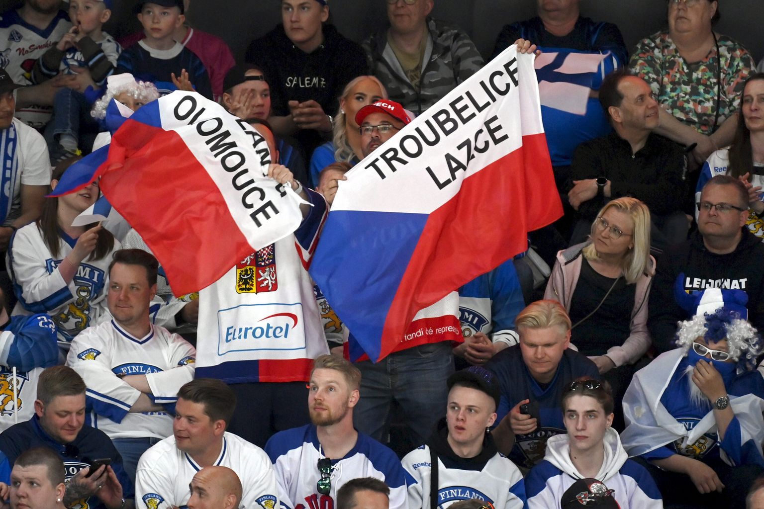 Чешские болельщики, ЧМ по хоккею 2022