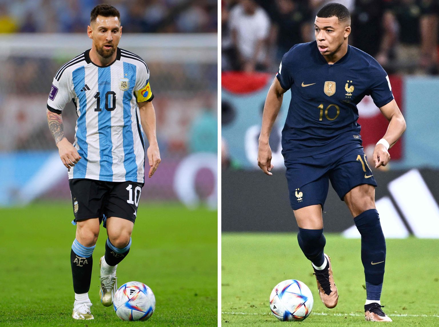 Argentina talisman Lionel Messi püüab enda MMide viimases kohtumises tiitlit võita, ent Kylian Mbappe soovib võidukarika taas Prantsusmaale viia.