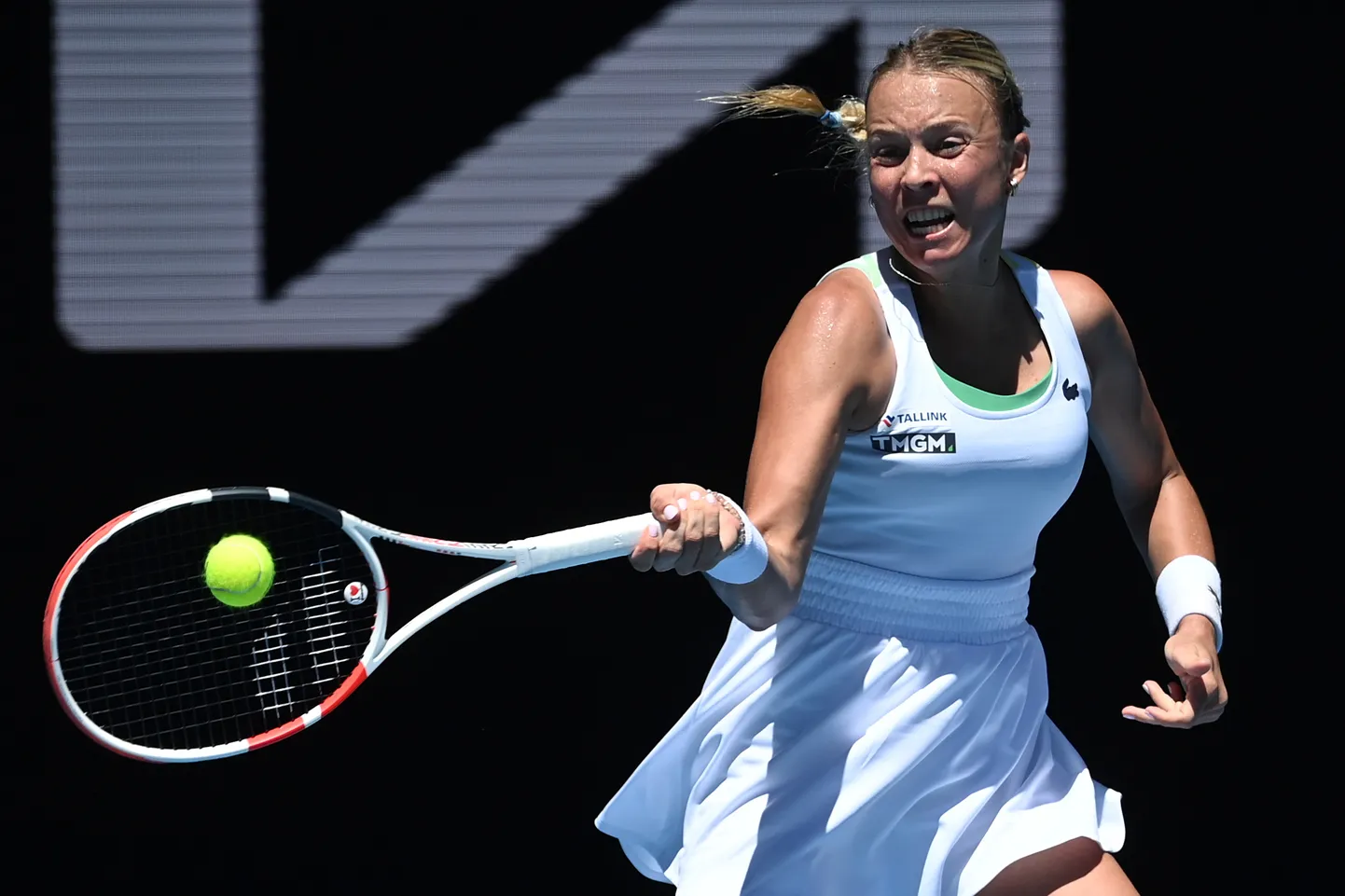 Anett Kontaveit Austraalia lahtiste teises ringis.