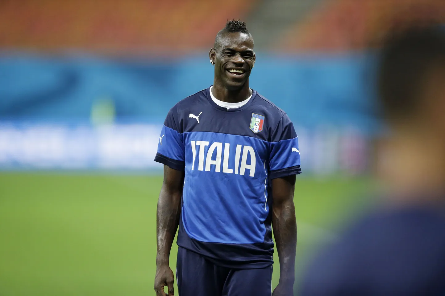 Itaalia koondislane Mario Balotelli.