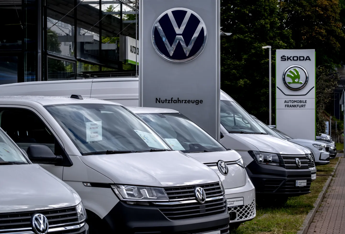 Volkswageni autopood Frankfurdis.