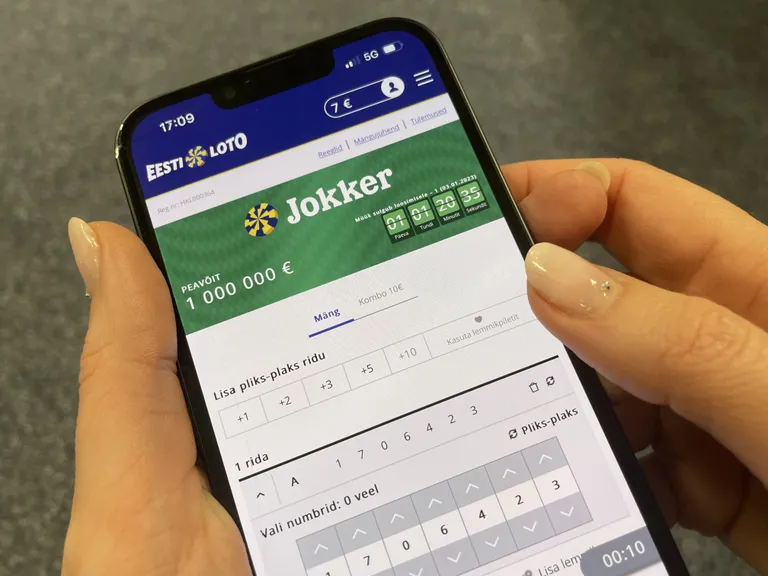 Uus lotomäng Jokker.