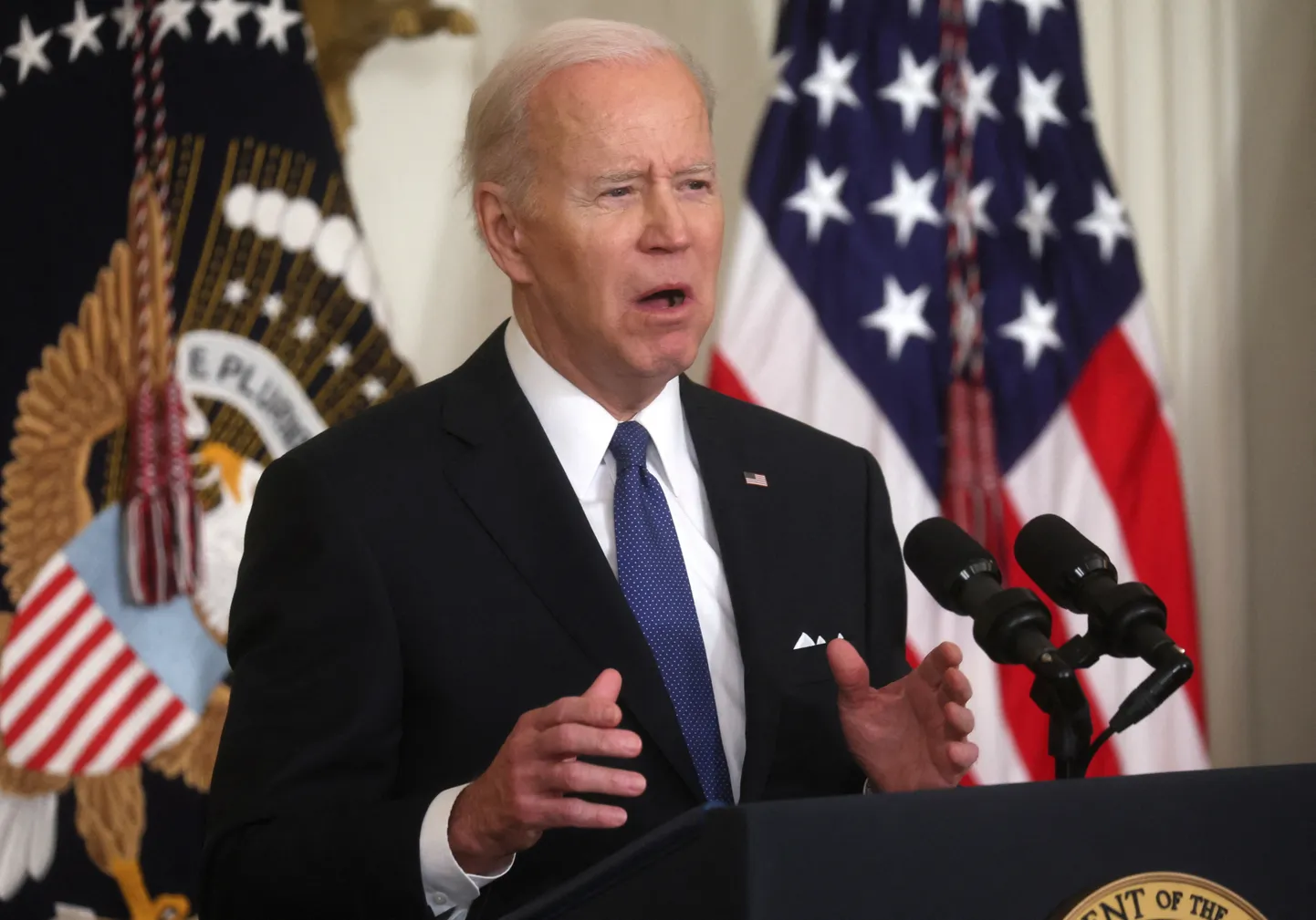 USA president Joe Biden eile Washingtonis.