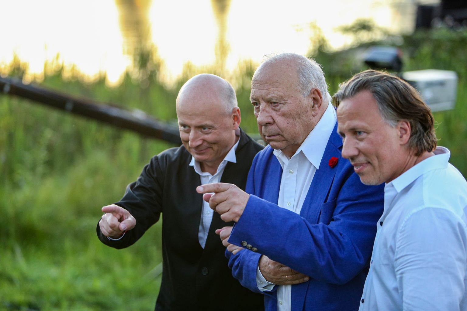 Paavo, Neeme ja Kristjan Järvi Leigo Järvemuusikal.