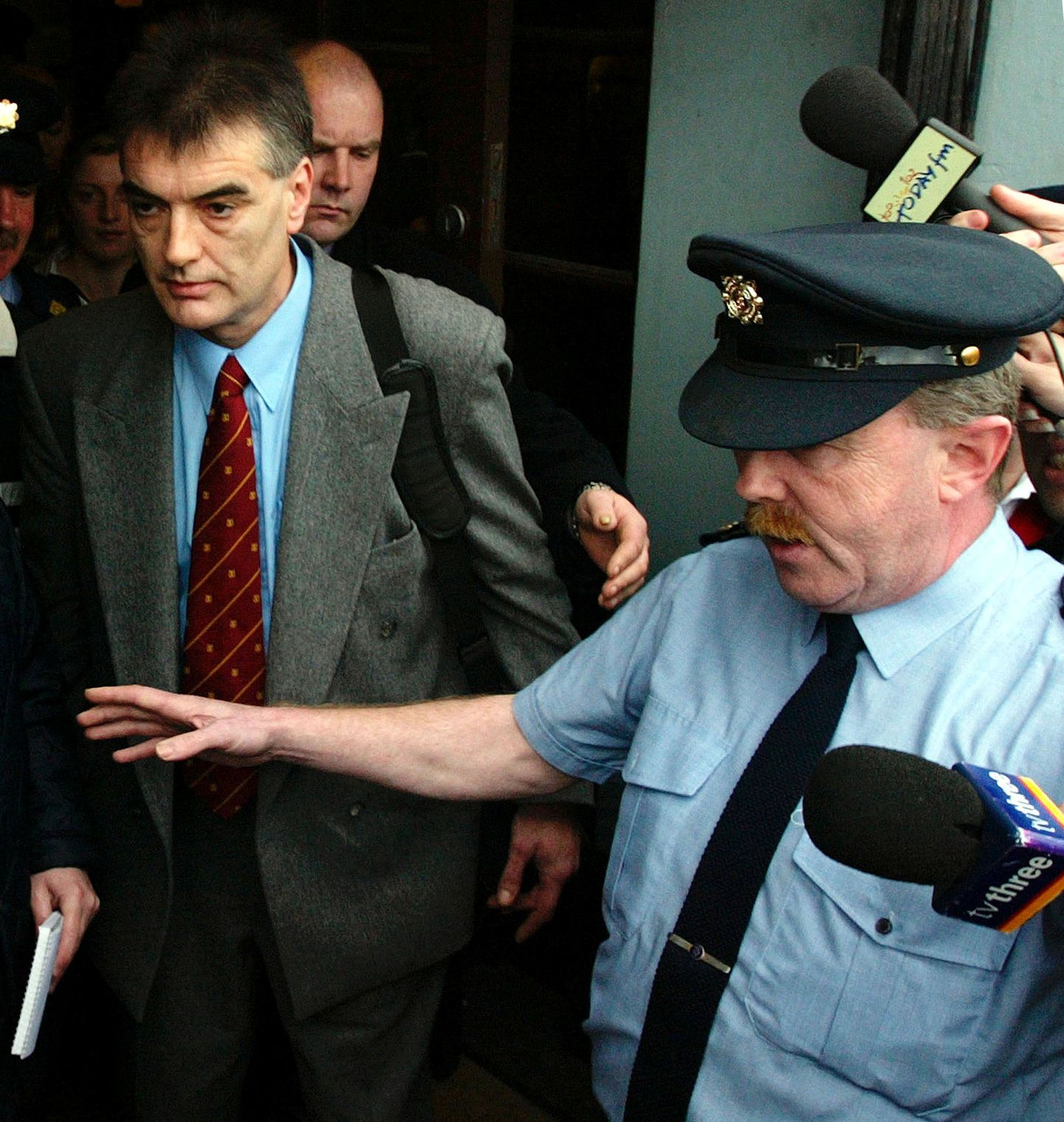 Ian Bailey lahkus Iirimaa kohtust vaba mehena. 19. jaanuar 2004.