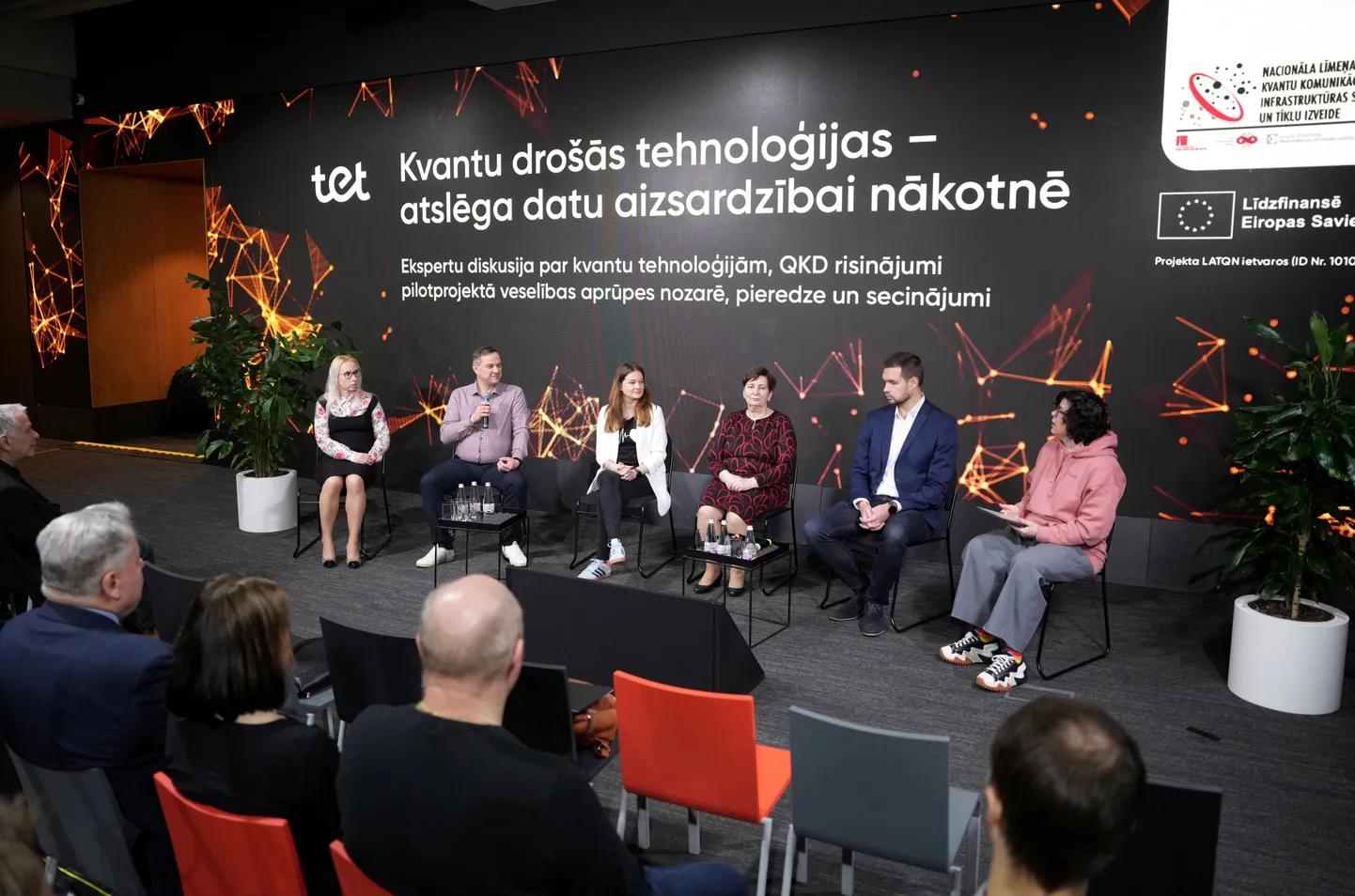 Diskusija "Kvantu drošās tehnoloģijas - atslēga datu aizsardzībai nākotnē".