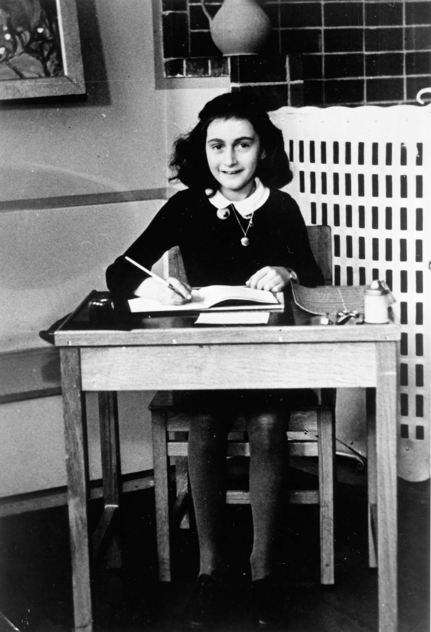Anne Frank 1940. aastatel.