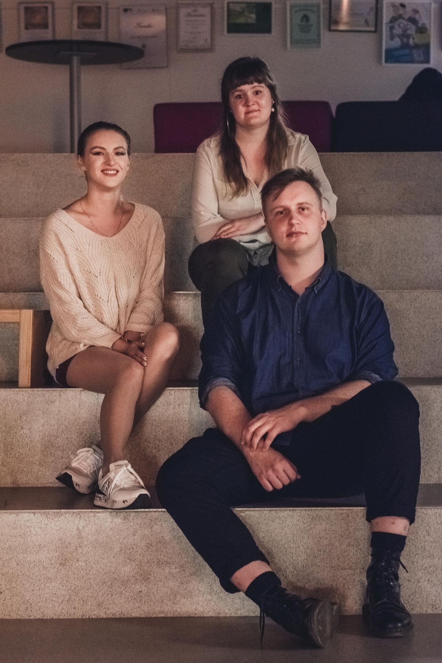 Stefania Boiko (vasakul), Karoliine-­Lisette Kõivu ja Kristjan Laatsi elus on muusika väga olulisel kohal.