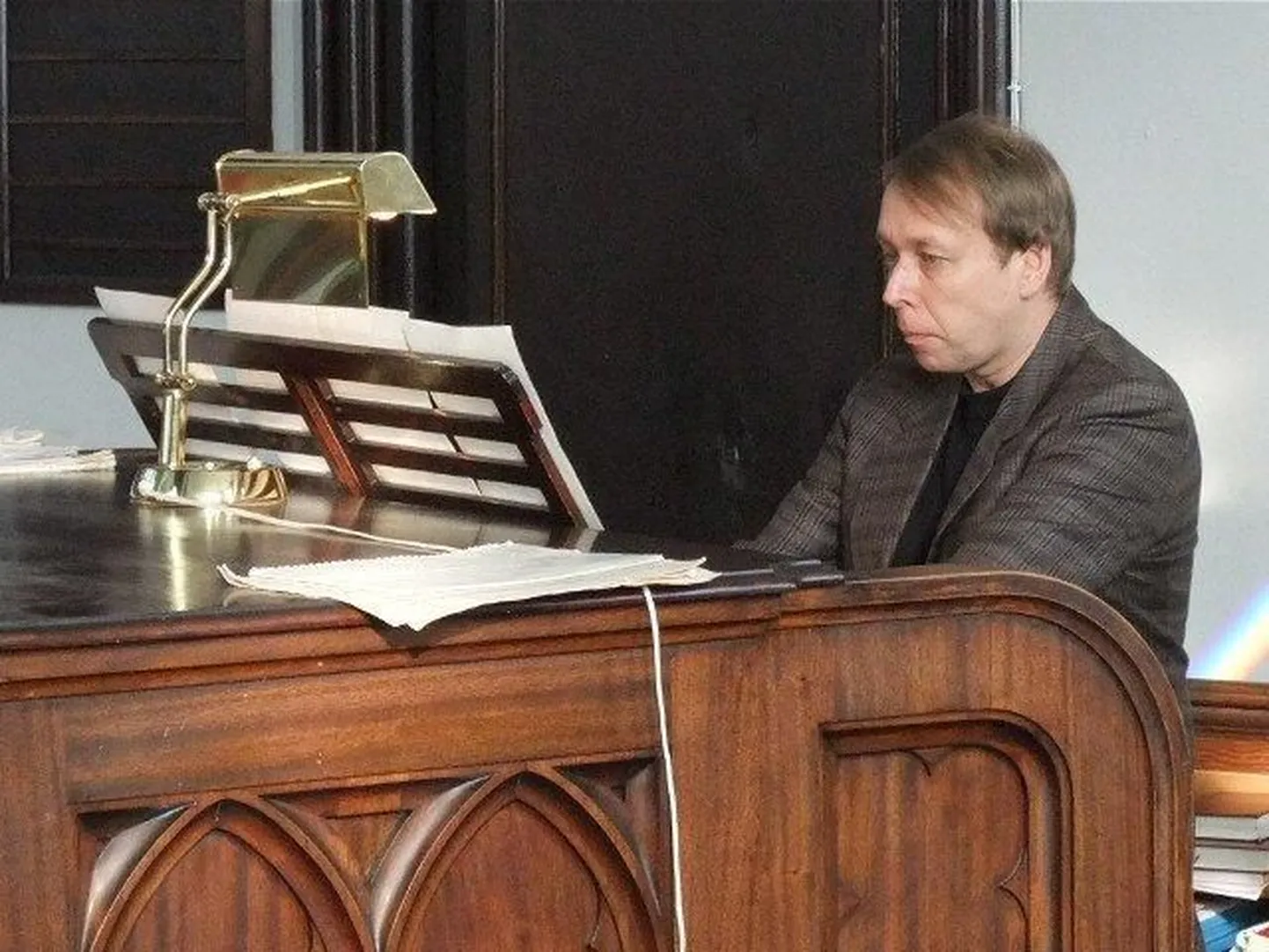 Organist Aaro Tetsmann