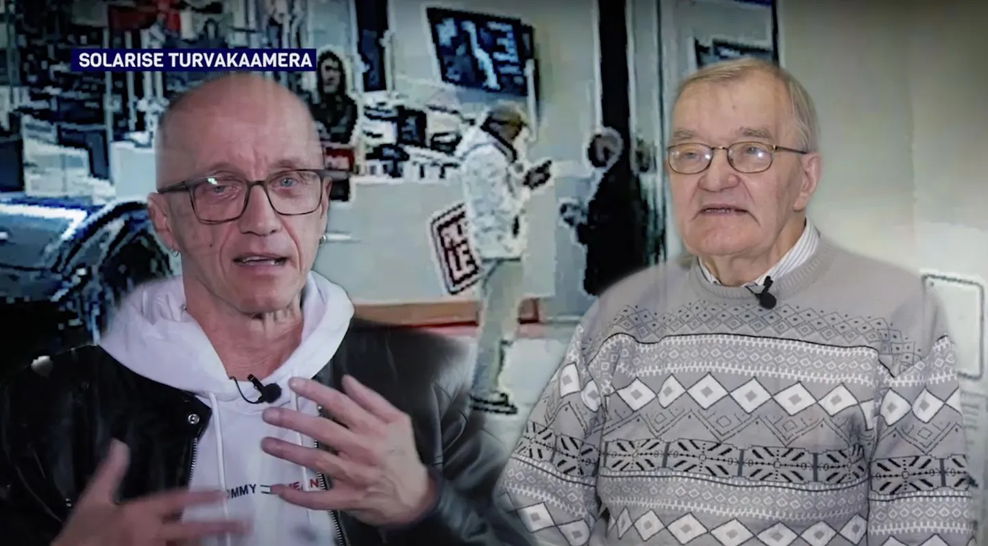 Peter-Christian Kivistik ja Jüri Puhang.
