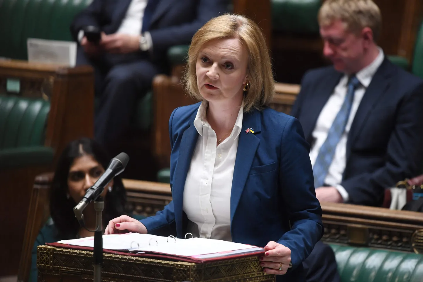 Suurbritannia välisminister Liz Truss.